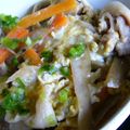 youichie's cooksnap of when they made めんつゆで簡単豚とごぼうの柳川煮.