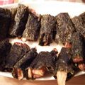 クックVNSB48☆'s cooksnap of when they made 山芋の磯辺焼き.
