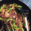 ぴのさんさん's cooksnap of when they made アスパラと牛肉のオイスターソース炒め.
