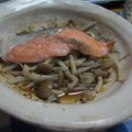 腹下し's cooksnap of when they made 鮭の土鍋蒸し　ポン酢風味.
