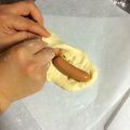プニ子さん's cooksnap of when they made 大きなソーセージパン.
