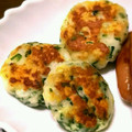 pantera824's cooksnap of when they made 梅シソ風味のはんぺんふわふわ焼き.