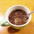 にゃんちゅ310's cooksnap of when they made 最中deおしるこ☆ぜんざい♪簡単懐中汁粉.