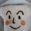 ammy2001's cooksnap of when they made ☆アンパンマン&しょくぱんまん☆キャラ弁.