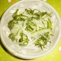白いぐれーぷ's cooksnap of when they made 大根・きゅうりの細切りサラダ.
