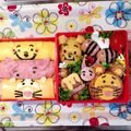 りのゆなママ's cooksnap of when they made キャラ弁＊プチフランクでハチさん.