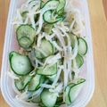 あったかクーラー's cooksnap of when they made イカともやしとキュウリのさっぱりサラダ♪.