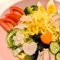 悠LOVE航's cooksnap of when they made ハムでお花(花型とマヨ).