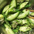 yukachin29's cooksnap of when they made 超簡単!!オクラときゅうりの梅ごま和え.
