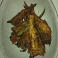 いちご宇治金時's cooksnap of when they made おつまみに♪にんにく醤油の小アジから揚げ.