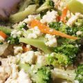 くっくはるちゃん's cooksnap of when they made 妊婦さんに！ブロッコリーと人参の白和え風.
