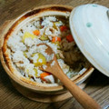 しろいとら☆'s cooksnap of when they made 簡単！土鍋で釜めし♪炊き込みご飯.