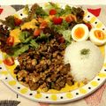 ぽにっしゅ's cooksnap of when they made ガパオライス(肉無。ローカロリ)ビーガン.