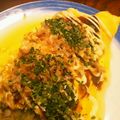 海ゆめ's cooksnap of when they made 巻かない！たっぷり野菜のとん平焼き♪.