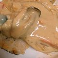 水無瀬しおん's cooksnap of when they made 簡単！たらときのこの豆乳クリームソース.