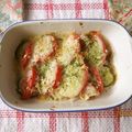 chako106HM's cooksnap of when they made なすとトマトのチーズ焼.