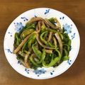 早起きまま's cooksnap of when they made 節約♪♫ ピーマンとこんにゃくのきんぴら.