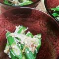 もえちゃんはは's cooksnap of when they made オクラとエノキの和風和え.