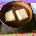 chako106HM's cooksnap of when they made 炊飯器de簡単♡ほっこり美味しいぜんざい.