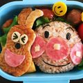 クックX8KPJY☆'s cooksnap of when they made アンパンマン キャラおかず＊名犬チーズ.