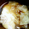 ゴロtaroo's cooksnap of when they made キャベツと丸ごと卵のお味噌汁.