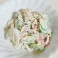 sweet_rose's cooksnap of when they made ちくわとキュウリのマヨサラダ.