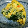 よよここ's cooksnap of when they made 餃子の皮で小松菜ガレット.