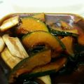 小山のレオポン's cooksnap of when they made 南瓜とネギを焼きびたし.