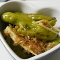 tanikana14's cooksnap of when they made ☆ししとうのポン酢炒め☆.
