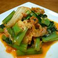 たかべえ's cooksnap of when they made 小松菜キムチーズ.