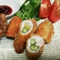 めろんぐまん's cooksnap of when they made 豚肉の野菜巻きフライ.