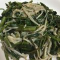 ゆで☆たまご's cooksnap of when they made 夏バテ予防に♪シャキっと空芯菜エノキ炒め.