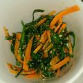 クックG8BQZV☆'s cooksnap of when they made にんじんとニラのナムル.