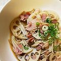 ☆rome☆'s cooksnap of when they made れんこんとベーコンのバター炒め.