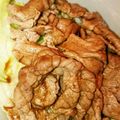ちゃっきー0423's cooksnap of when they made 旨！牛しゃぶしゃぶバルサミコソース和え.