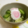 mmameco's cooksnap of when they made きゅうりとキャベちくわかめの酢の物☆.