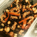 nontan0201's cooksnap of when they made 簡単♪なつかしの給食の味♪ひじきの煮物♪.