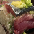 あっことなっつ's cooksnap of when they made 金ごまイリゴマでさんま棒寿司.