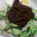のののい's cooksnap of when they made ☆赤味噌でジャージャー麺☆.