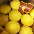 にこにことうま's cooksnap of when they made さつま芋のみかん煮.
