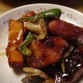 potato's cooksnap of when they made 鶏肉とサツマイモの甘辛からめ.