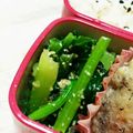 myとんすけ's cooksnap of when they made 糀を使う！小松菜の醤油麹ゴマをあえ.