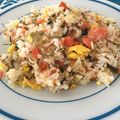 ぐーたらレシピ研究所's cooksnap of when they made 高菜・鮭チャーハン.