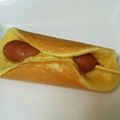 くみ7's cooksnap of when they made ♪パンケーキで作る♪ホットドッグ.