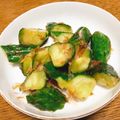 vabochan's cooksnap of when they made やみつき✿胡瓜のピリ辛おかか和え✿.