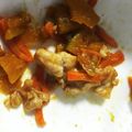 ＊Echan＊'s cooksnap of when they made カボチャと豚肉煮ご飯が進む～出発進行だね.