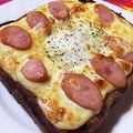 ゆにこーん☆'s cooksnap of when they made 簡単！エッグトースト.