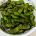 生まれは蜂蜜's cooksnap of when they made 夏だ！ビールだ！最高だ！にんにく味覇枝豆.