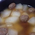 なぉぞぅ's cooksnap of when they made 冬瓜と鶏つくねの煮物.