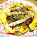 ゆうジュニア's cooksnap of when they made 我が家のネギ焼き！.